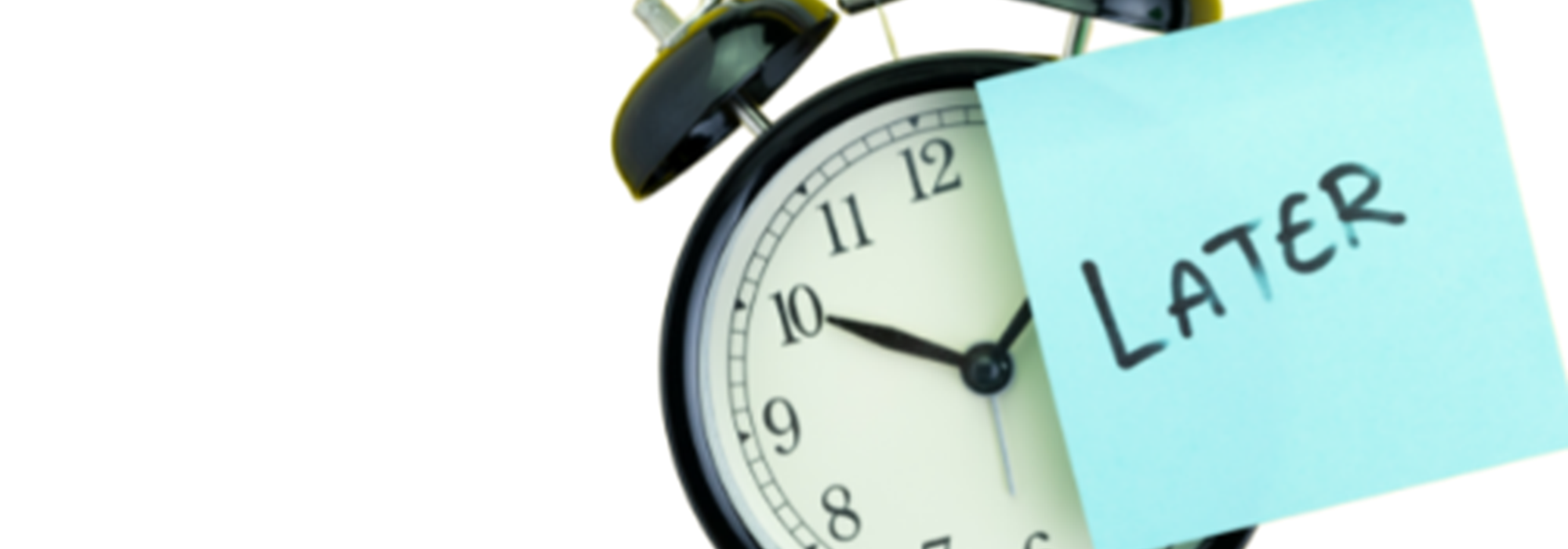 5 ways to manage your time & beat procrastination 